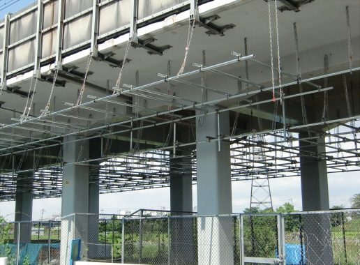 鳥飼保線所表面保護工